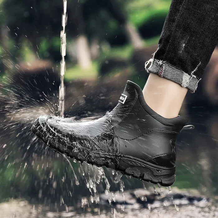 Knee-High Rain Boots