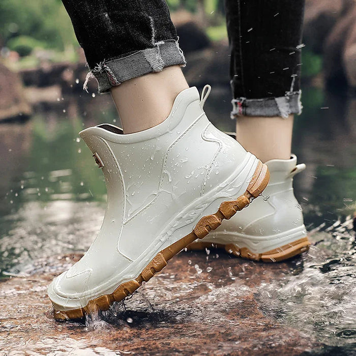 Knee-High Rain Boots
