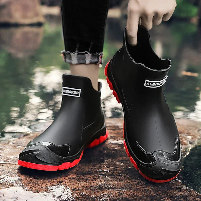 Knee-High Rain Boots