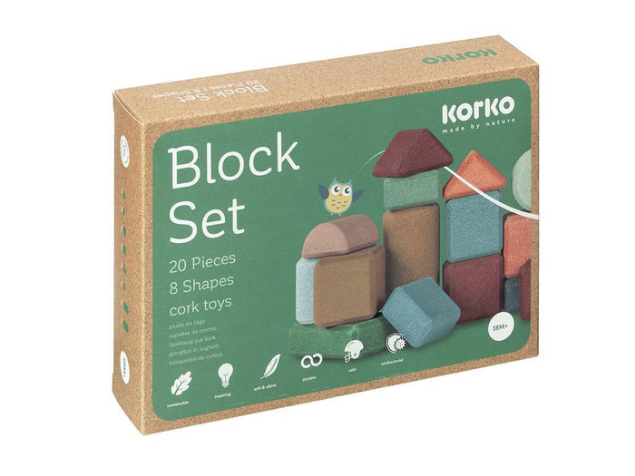 Korko Block Set 20 Pieces
