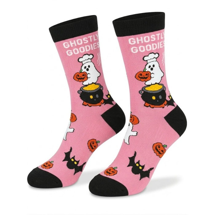 Kummitus | Ghost Chef Halloween Crew Socks