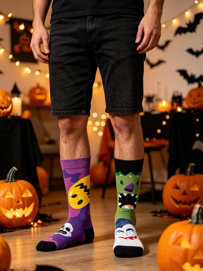 Kurpitsa | Halloween Mid-Calf Socks
