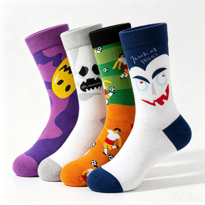 Kurpitsa | Halloween Mid-Calf Socks