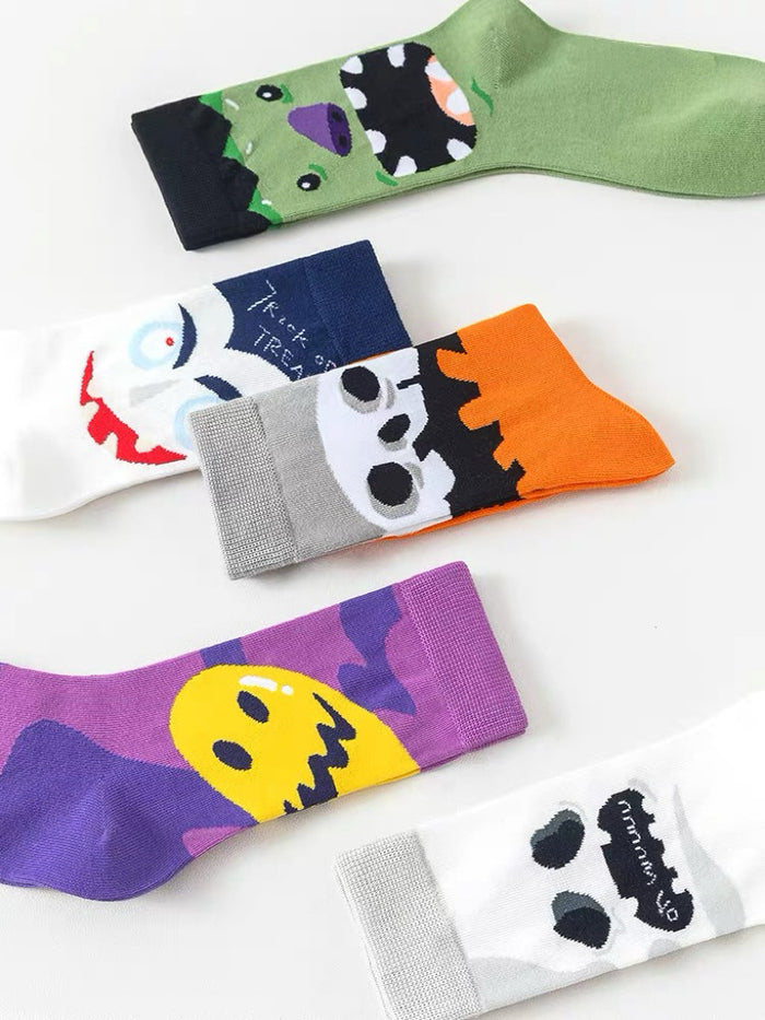 Kurpitsa | Halloween Mid-Calf Socks