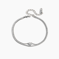 Laura | Silver Mom’s Love Bracelet