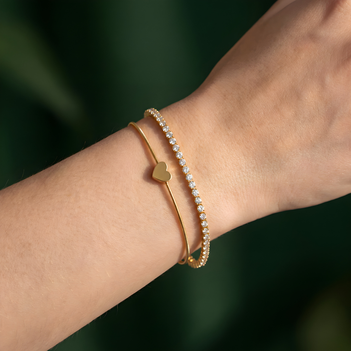 Laura | Silver Mom’s Love Bracelet