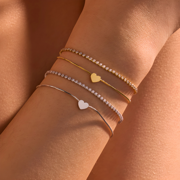 Laura | Silver Mom’s Love Bracelet
