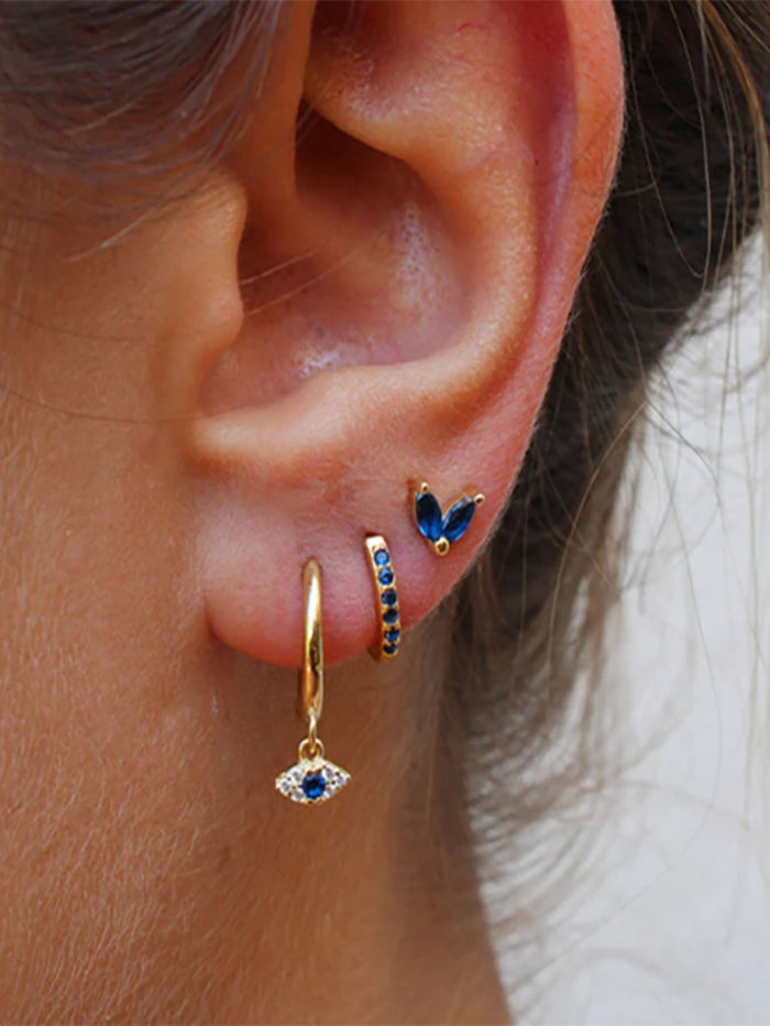 Leandra | Gold-Plated Refined Shape Earrings