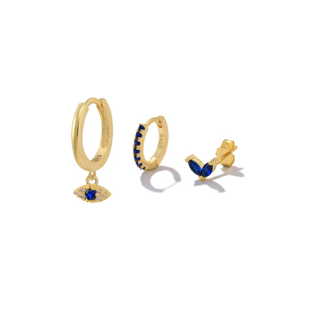 Leandra | Gold-Plated Refined Shape Earrings