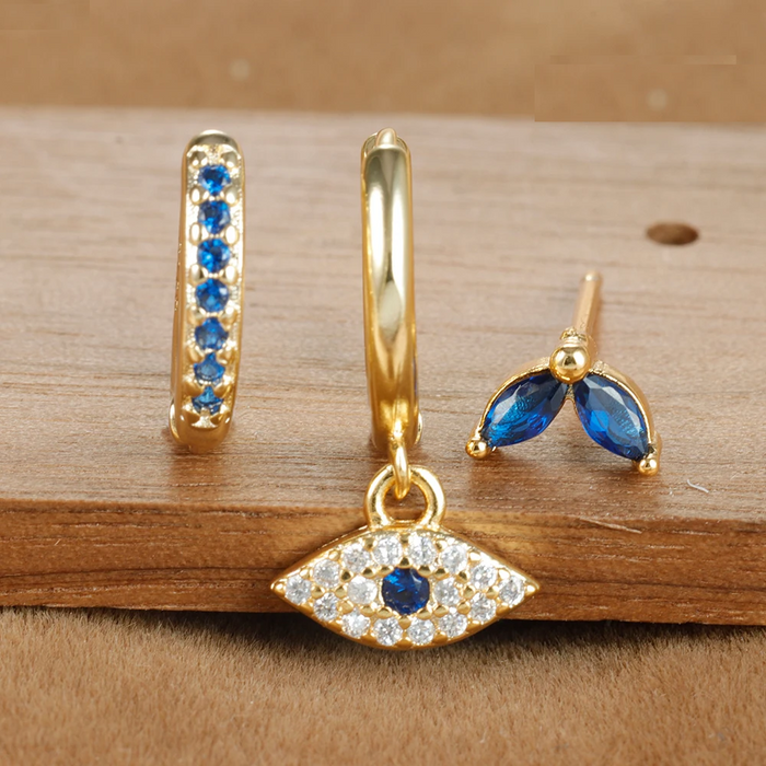 Leandra | Gold-Plated Refined Shape Earrings