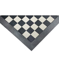 LEATHER | Black & Light Grey | 50mm Squares