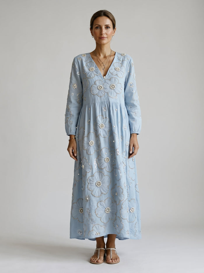 Lena | Floral Midi Dress