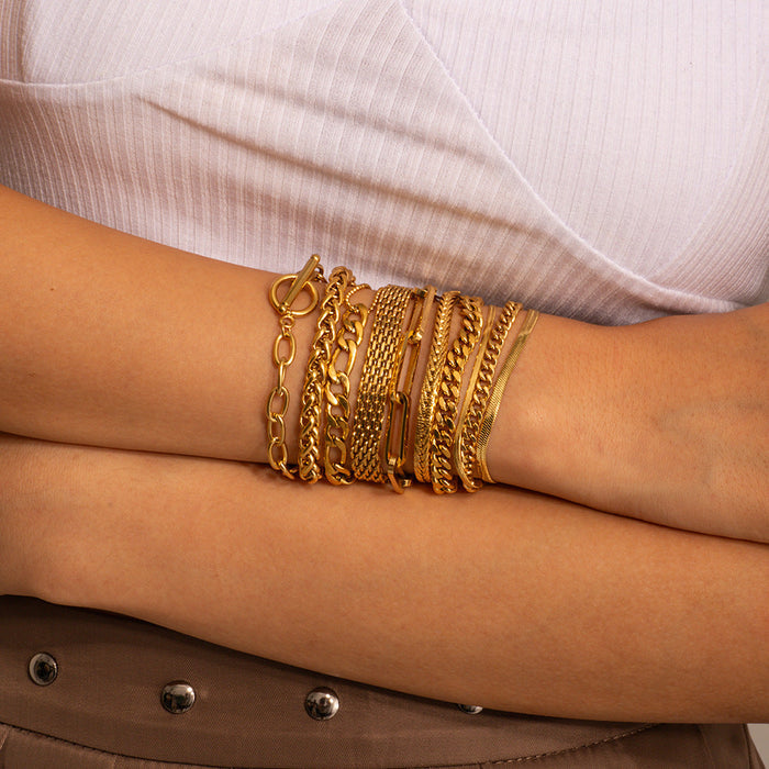 Lena | Simple Silhouette Delicate Bracelet