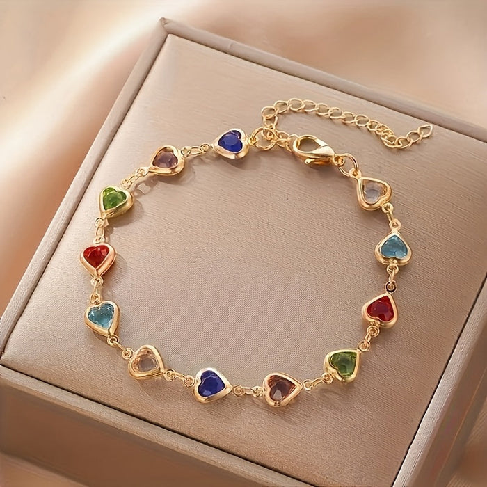 Leonor | Unique Shaped Heart Bracelet