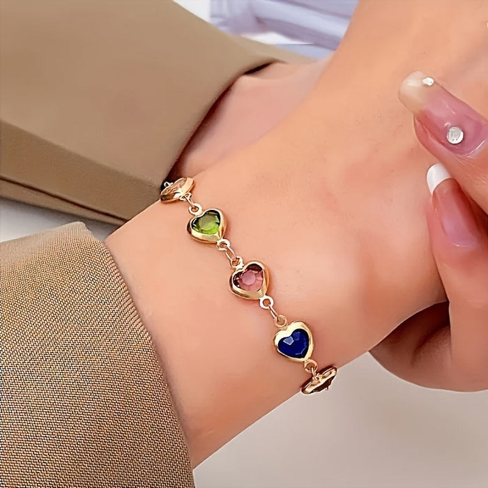 Leonor | Unique Shaped Heart Bracelet