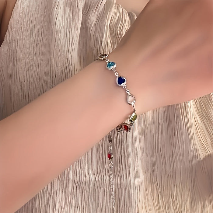 Leonor | Unique Shaped Heart Bracelet