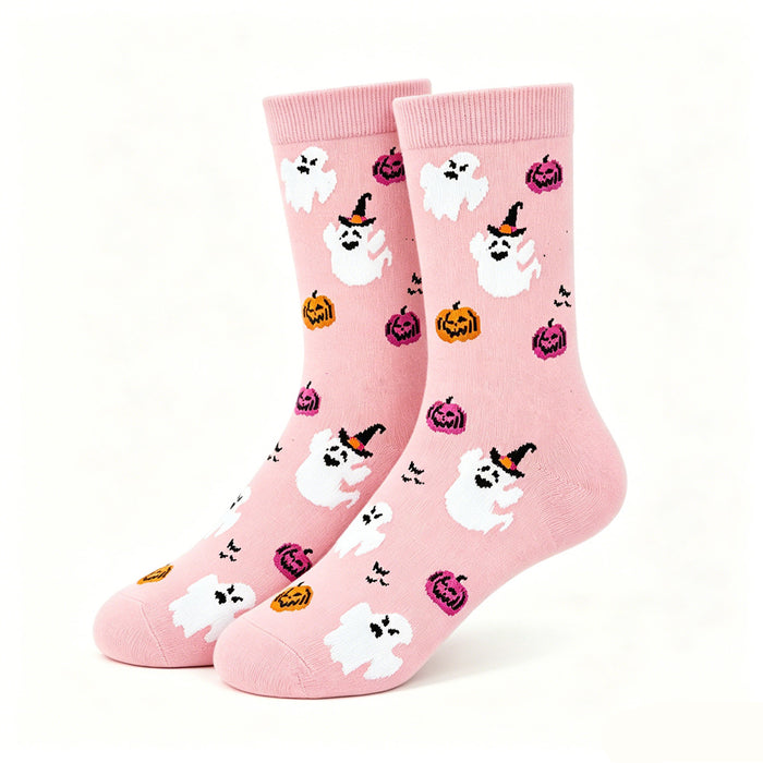 Lepakko | Pumpkin & Bat Halloween Socks