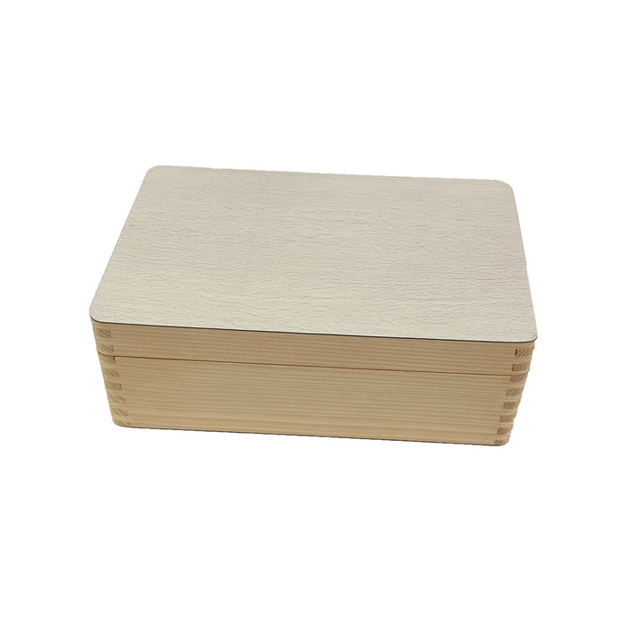 Light-Colour Wooden Box | Medium