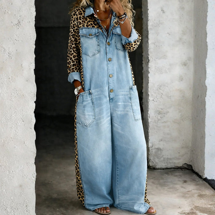 Liisa - Denim Jumpsuit