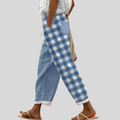 Liisa - Elasticated Wide-Leg Trousers