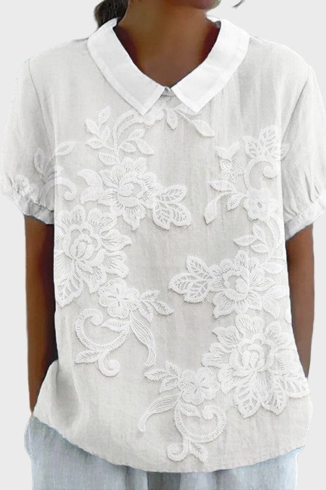 Lily | Blouse with Neckline