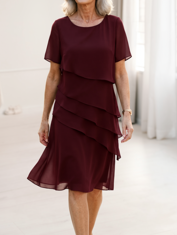 Linda | Cut Flowing Midi Dress