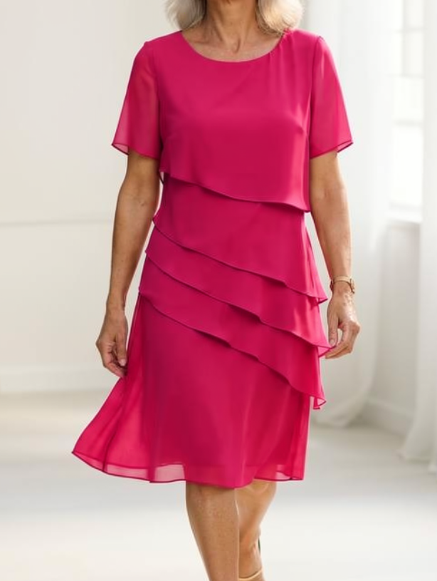Linda | Cut Flowing Midi Dress