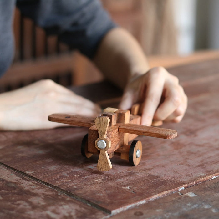 Lindbergh's Spirit Puzzle | 17cm | Solid Wood