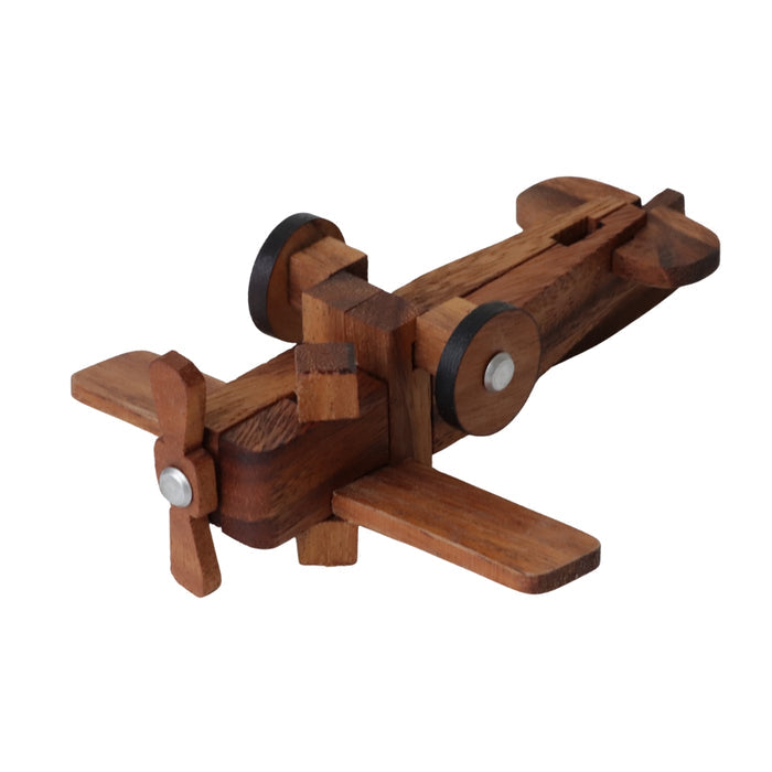 Lindbergh's Spirit Puzzle | 17cm | Solid Wood