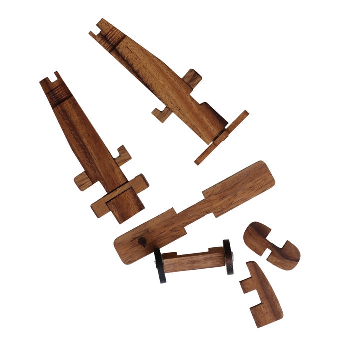 Lindbergh's Spirit Puzzle | 17cm | Solid Wood