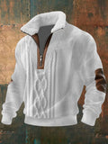 Lined High Collar Jumper