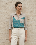 Celine | Linen Elegant Summer Blouse