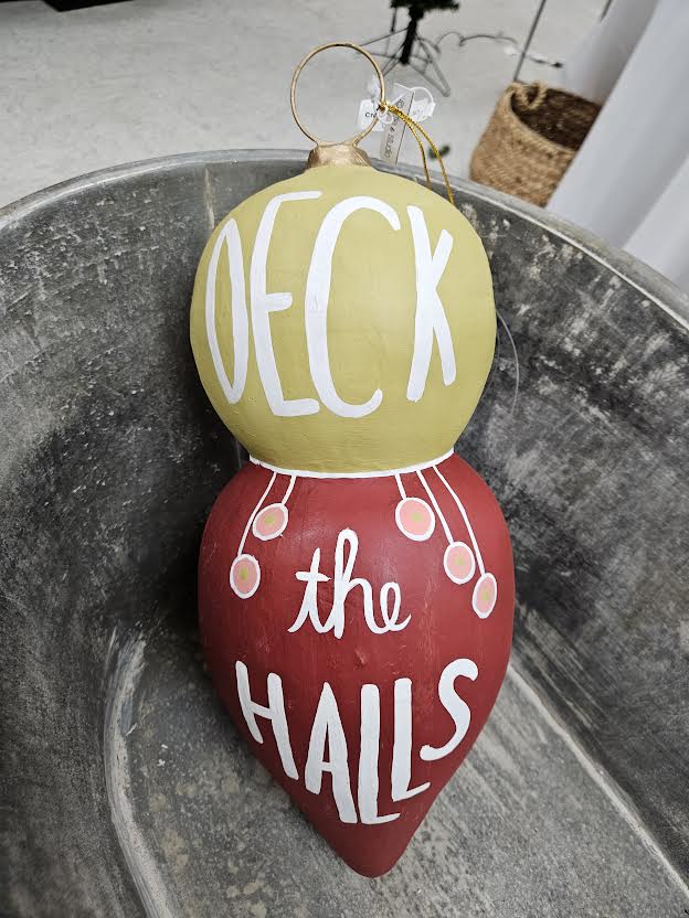 Little e Studio | Deck the Halls Orn