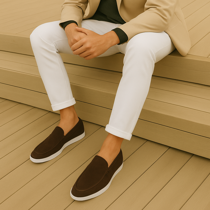 Loafers Elegant Suede