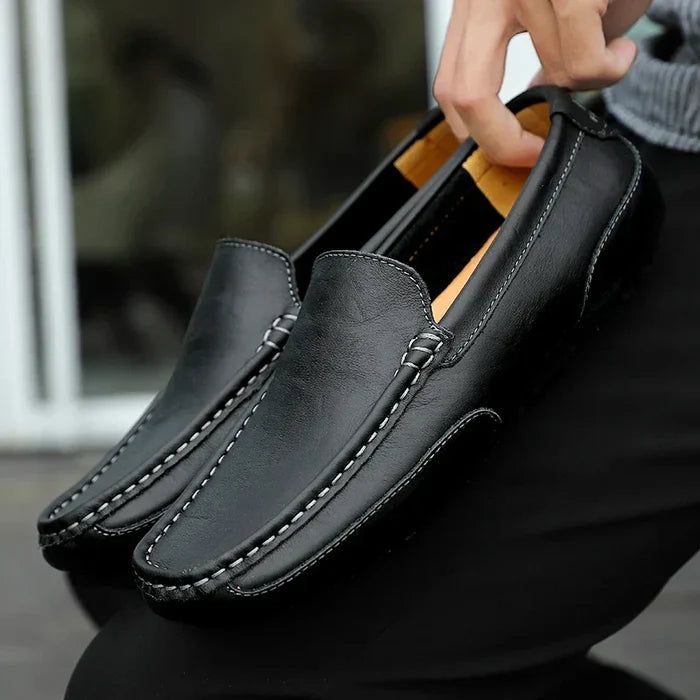 Loafers Leather Vintage