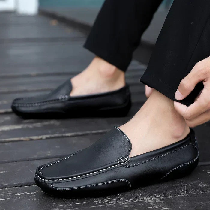 Loafers Leather Vintage