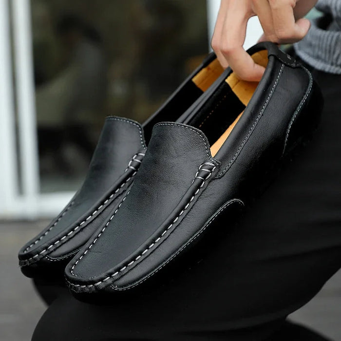Loafers Leather Vintage
