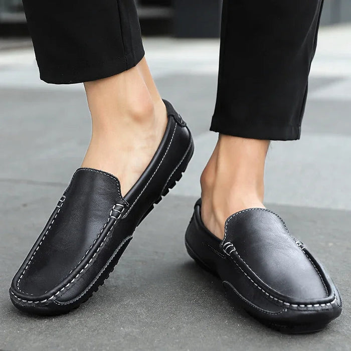 Loafers Leather Vintage