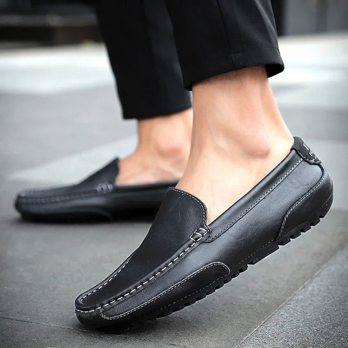 Loafers Leather Vintage