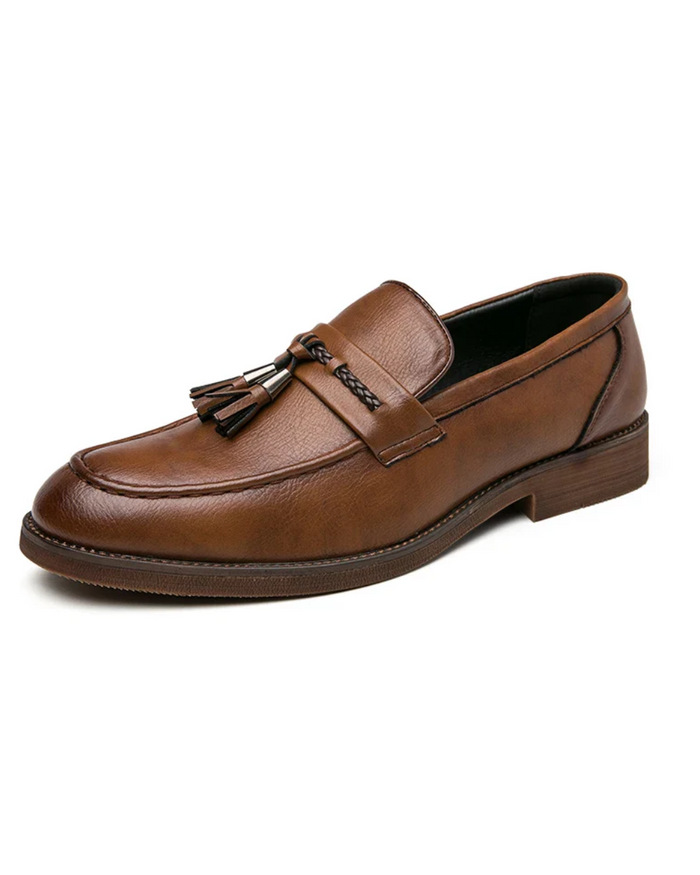 Loafers Leather with Tassels