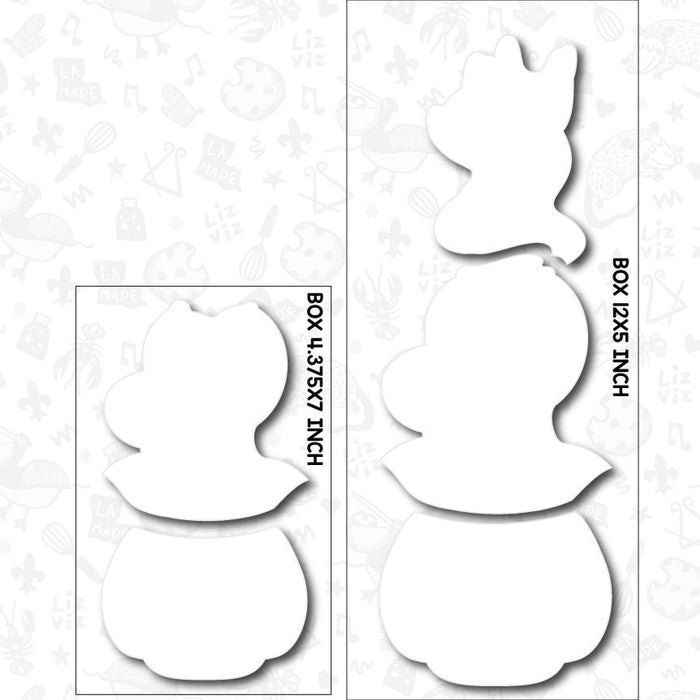 Long Ghost Cookie Cutter. Halloween Cookie Cutter.