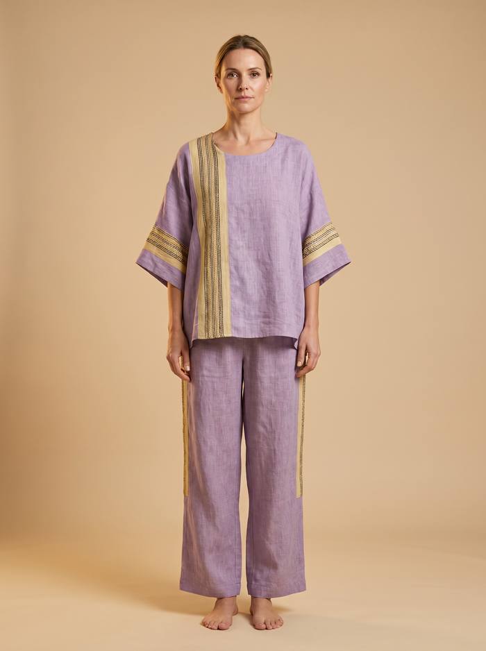 Lorena | Set Boho Linen and Bamboo
