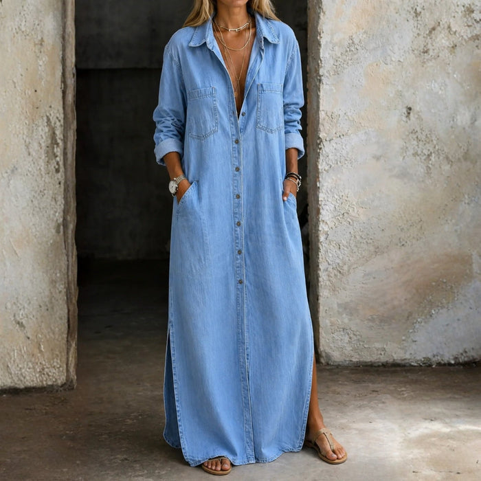 Lotta - Button-Front Dress