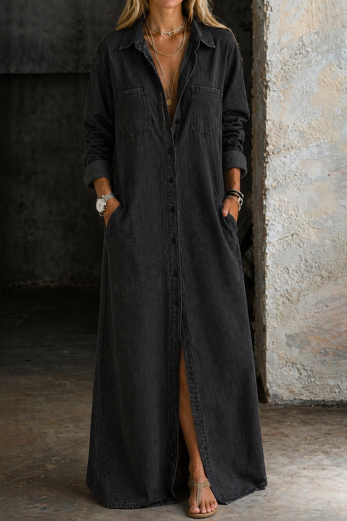 Lotta - Button-Front Dress
