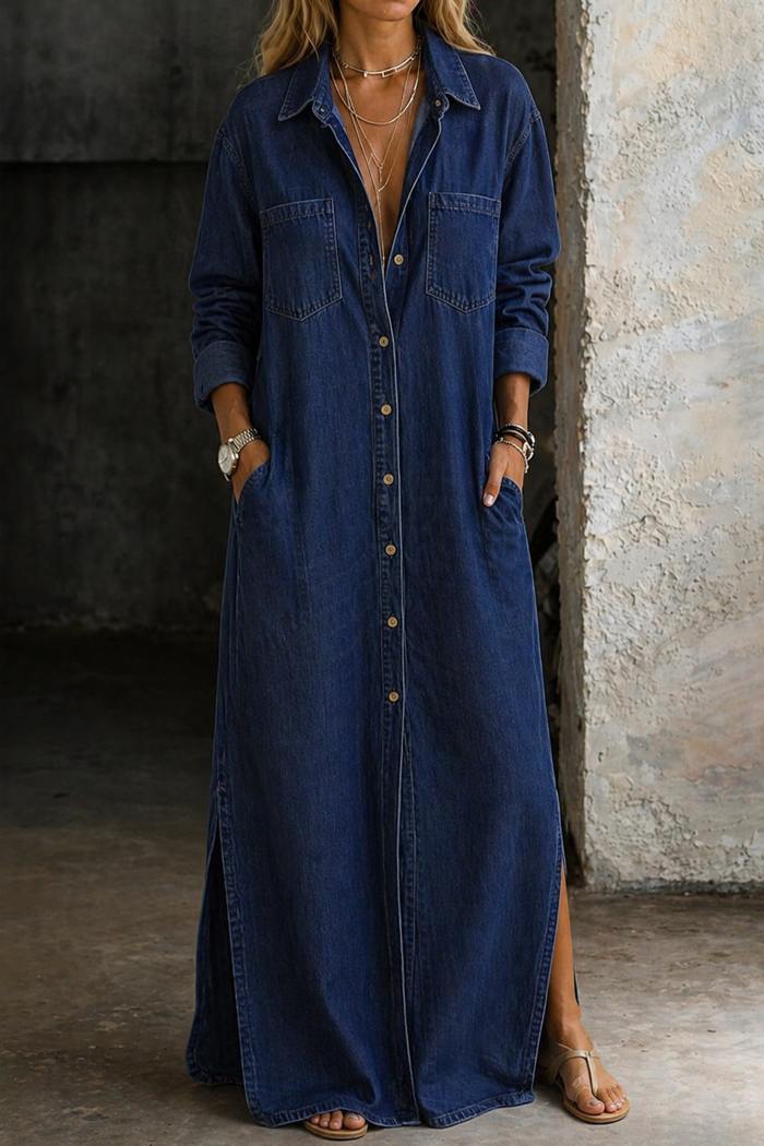 Lotta - Button-Front Dress