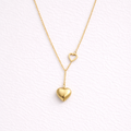 Lucía | Gold-Plated Double Elegant Heart Necklace