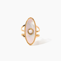 Lucía | Gold-Plated Sun Ring