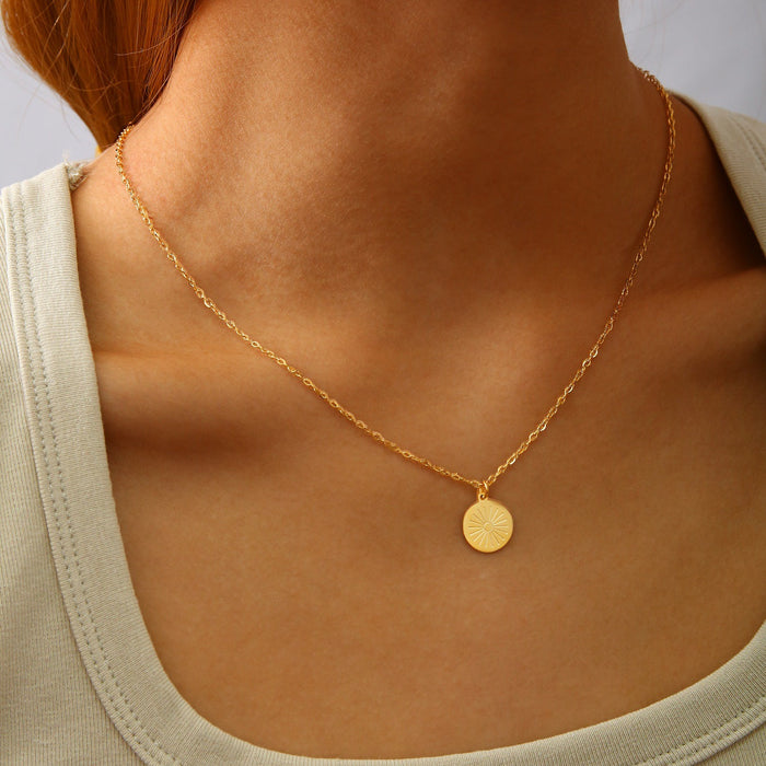 Lucía | Gold-Tone Light Necklace