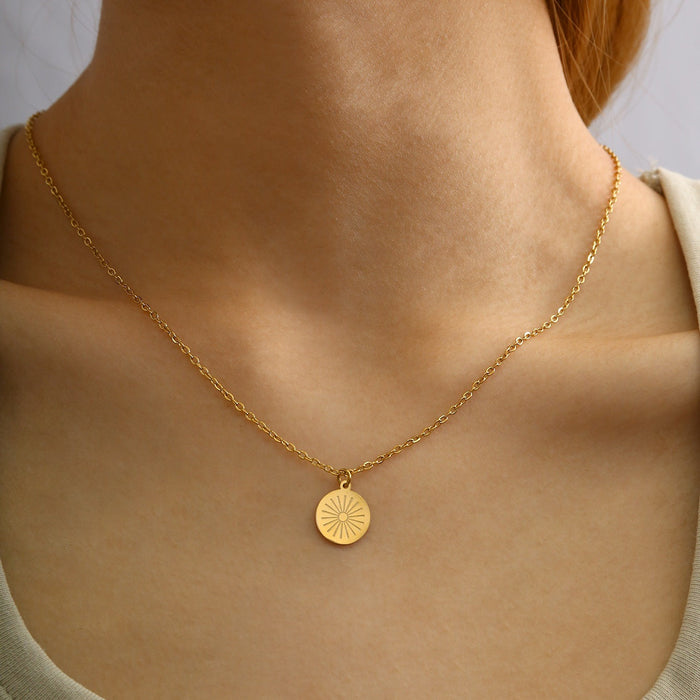 Lucía | Gold-Tone Light Necklace