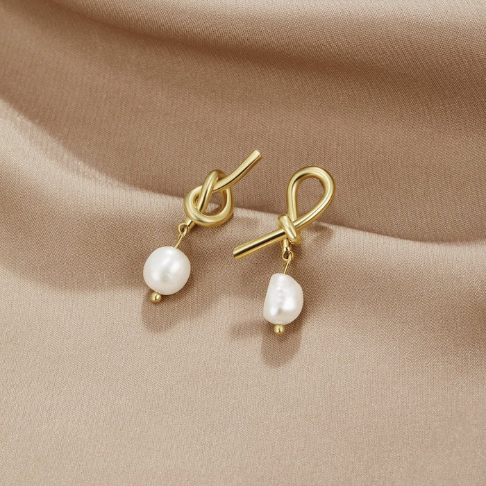 Lucía | Silver Shape Curve Tereza-sofie Earrings